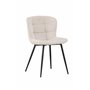 Matstol Lily, Beige/Svart
