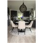 Matgrupp Razzia med Velvet Deluxe matstolar