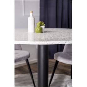 Matgrupp Razzia med Velvet matstolar