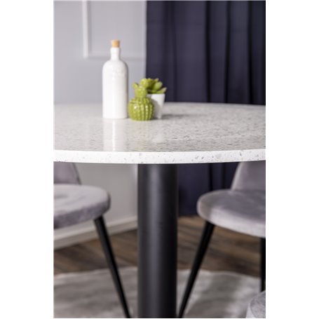 Matgrupp Razzia med Velvet matstolar