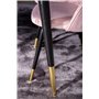 Matgrupp Dipp med Velvet matstolar, 180 × 90 cm