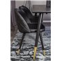 Matgrupp Dipp med Velvet matstolar, 180 × 90 cm