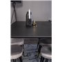 Matgrupp Dipp med Velvet matstolar, 180 × 90 cm