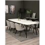 Matgrupp Polar med Velvet matstolar, 240 × 100 cm