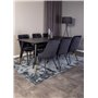 Matgrupp Dipp med Velvet Deluxe matstolar, 180 × 90 cm