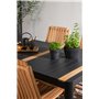 Matgrupp Togo med Ghana matstolar, 150 × 90 cm
