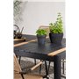 Matgrupp Togo med Lindos matstolar, 150 × 90 cm