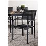Matgrupp Togo med Santorini matstolar, 150 × 90 cm