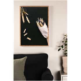 Flowers on table Poster
