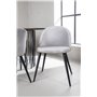 Matgrupp Stone med Velvet matstolar, 220 × 100 cm