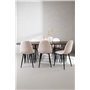 Matgrupp Stone med Polar matstolar, 220 × 100 cm
