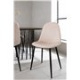Matgrupp Stone med Polar matstolar, 220 × 100 cm