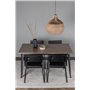 Matgrupp Tempe med Kenth matstolar, 140 × 80 cm