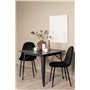 Matgrupp Tempe med Polar matstolar, 80 × 80 cm