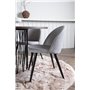 Matgrupp Stone med Velvet matstolar