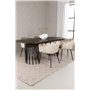 Matgrupp Stone med Limhamn matstolar, 220 × 100 cm