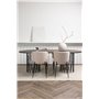 Matgrupp Stone med Modesto matstolar, 220 × 100 cm