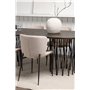 Matgrupp Stone med Modesto matstolar, 220 × 100 cm
