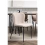 Matgrupp Stone med Modesto matstolar, 220 × 100 cm