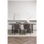 Matgrupp Stone med Modesto matstolar, 220 × 100 cm