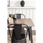 Matgrupp Tempe med Tempe matstolar, 140 × 80 cm