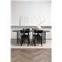 Matgrupp Stone med Montros matstolar, 220 × 100 cm