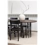 Matgrupp Stone med Montros matstolar, 220 × 100 cm