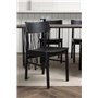 Matgrupp Stone med Montros matstolar, 220 × 100 cm