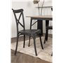 Matgrupp Tempe med Crosett matstolar, 140 × 80 cm