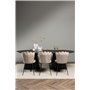 Matgrupp Bootcut med Limhamn matstolar, 230 × 115 cm