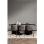 Matgrupp Bootcut med Modesto matstolar, 230 × 115 cm