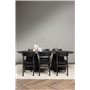 Matgrupp Bootcut med Montros matstolar, 230 × 115 cm