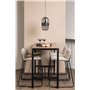 Matgrupp Camden med Bisbee matstolar, 120 × 60 cm