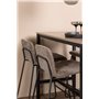 Matgrupp Camden med Bisbee matstolar, 120 × 60 cm