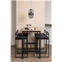 Matgrupp Camden med Opelika matstolar, 120 × 60 cm