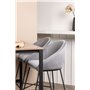 Matgrupp Camden med Velvet matstolar, 120 × 60 cm
