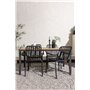 Matgrupp Break med Peking matstolar, 150 × 90 cm