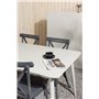 Matgrupp Lina med Tablas matstolar, 200 × 90 cm
