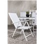 Matgrupp Garcia med Break matstolar, 200 × 100 cm