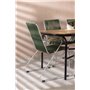 Matgrupp Holmbeck med Bois matstolar, 200 × 90 cm