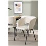Matgrupp Astrid med Day matstolar, 200 × 90 cm