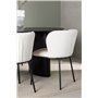 Matgrupp Isolde med Edina matstolar, 180 × 90 cm