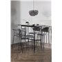 Matgrupp Rax med Bell matstolar, 120 × 60 cm
