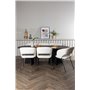 Matgrupp Bootcut med Day matstolar, 230 × 115 cm