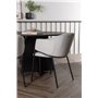 Matgrupp Bootcut med Evelina matstolar, 230 × 115 cm