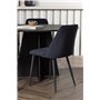Matgrupp Bootcut med Night matstolar, 230 × 115 cm