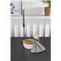 Matgrupp Tempe med Night matstolar, 80 × 80 cm