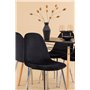 Matgrupp Danburi med Polar matstolar, 120 × 60 cm
