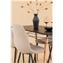 Matgrupp Danburi med Polar matstolar, 120 × 60 cm