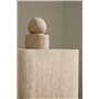 Sidobord Klirou, 40 × 40 cm, Beige